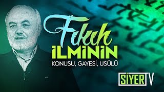 Fıkıh İlminin Konusu Gayesi Usûlü  Şerafeddin Kalay 1 Ders [upl. by Edas]