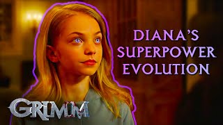 Dianas Superpower Evolution Telepathy Telekinesis Control of The Elements  Grimm [upl. by Elisha503]