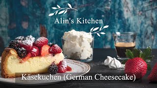 Käsekuchen  German Cheesecake [upl. by Akimed165]