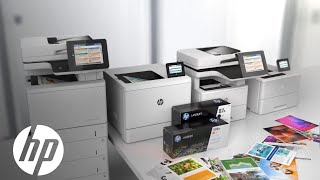 HP LaserJet 500 Series with JetIntelligence  Official First Look  HP [upl. by Ankeny797]