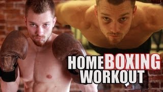 Home Boxing Workout Routine [upl. by Malcolm]