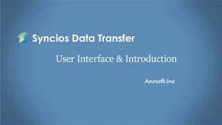 Whats Syncios Data Transfer [upl. by Ethbin181]