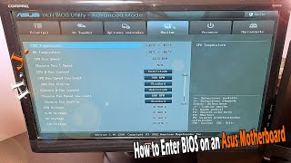 How to Enter BIOS on an Asus Motherboard [upl. by Anatola365]