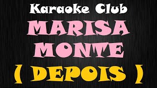 MARISA MONTE  DEPOIS  KARAOKE [upl. by Fernald]