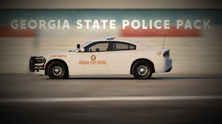 NEW Georgia State Police GSP PACK  GTA5 Vehicle Model Showcase [upl. by Borek]