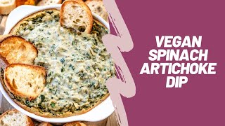 How to make Vegan Spinach Artichoke Dip [upl. by Sand]