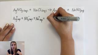 IONIC EQUATIONS The explanation behind how to solve  a shortcut [upl. by Euqinwahs989]