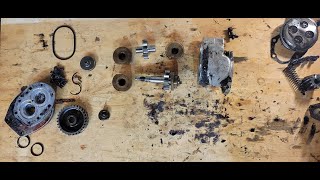 This Old Farms Farmall Super M Part 7 Live Hydraulic Pump Disassembly Pt 2 [upl. by Assilem702]