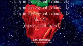 Lucy In The Sky With Diamonds  Bono Lyrics [upl. by Iznek]