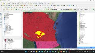 Merging Selected Features in QGIS [upl. by Arriec]