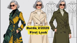 First Look Burda Style 22025 Collection – Chic Modern amp Timeless [upl. by Jacie]