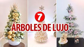 🎄🎅 ¡7 IDEAS INCREÍBLES para un árbol de Navidad ÚNICO 🎁 PASO A PASO [upl. by Rebecka853]