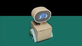 Cómo hacer un robot simple a control remoto con cartón  ROBOT WALLE [upl. by Berkin83]