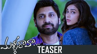 Malli Raava Teaser  Sumanth  Aakanksha Singh  MalliRaavaTeaser  TFPC [upl. by Junia]