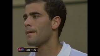 Tennis Wimbledon 1998 Sampras v Henman Hingis v Novotna from VHS master with commercials [upl. by Joann903]