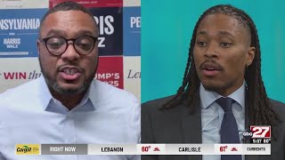 Austin Davis Malcolm Kenyatta talk Kamala Harris effort to recruit young Black male voters [upl. by Una]