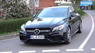 2015 MercedesAMG C63 S 510hp  DRIVE amp SOUND 1080p [upl. by Arze]