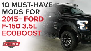 10 Must Have Mods for the Ford F150 2015 [upl. by Natie664]