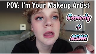 Doing Your Makeup for Prom ASMR  Comedy [upl. by Nairadas]