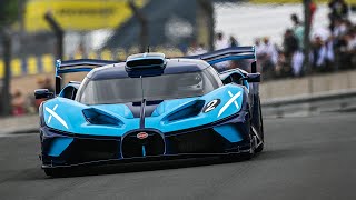 BUGATTI BOLIDE Public Debut at 24 Hours of Le Mans Centenary [upl. by Bautram]