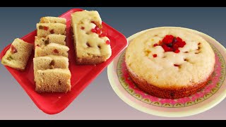 Oil Free Tea Time cake Recipe  How to Make Eggless Tea Cake at Home  Vanilla Cake  heenanarendra [upl. by Ajdan]