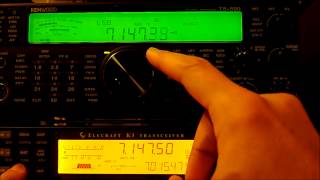 Elecraft K3 vs Kenwoood TS590SG [upl. by Surdna581]