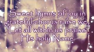 Glee O Holy Night Lyrics [upl. by Boelter]