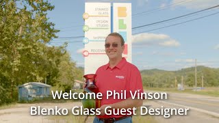 Phil Vinson Blenko Glass Guest Designer [upl. by Gnud]