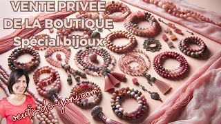 Vente privée spéciale bijoux artisanaux de la boutique [upl. by Esli392]