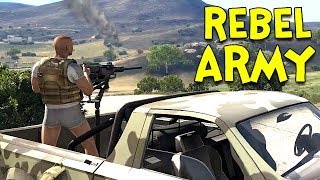 REBEL ARMY  Arma 3 Altis Life  Ep2 [upl. by Ainekahs]