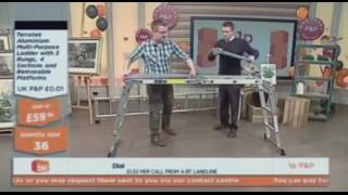 Ladder blooper  When Live TV Goes Horribly Wrong  Channel 5 [upl. by Sabas]