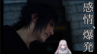 【FFXV】3 息子を守るために旅へ行かせた父に対し感情爆発のノクティス。FINAL FANTASY15【王の墓所】 [upl. by Naloj]