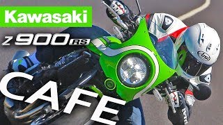 Kawasaki Z900 RS Cafe 2018  Prueba a fondo [upl. by Laram]