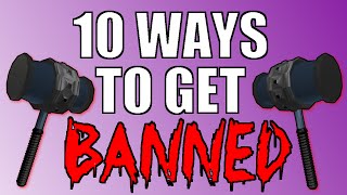 10 ways to get banned on ROBLOX 2 [upl. by Norym871]