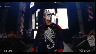 Stings Entrance on WWE RAW  32315 HQ [upl. by Tsirc18]