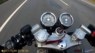 Royal Enfield Continental GT 535 Top Speed 150kmph [upl. by Sanchez]