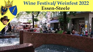 44th Wine Festival 2022  44 Weinfest 2022 in EssenSteele [upl. by Davena839]