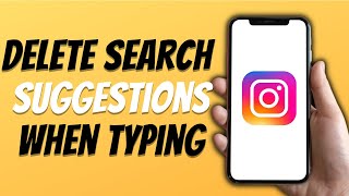 DELETE INSTAGRAM SEARCH SUGGESTIONS WHEN TYPING Easy 2024 [upl. by Hyams]