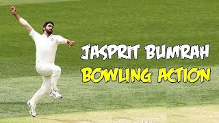 Jasprit Bumrah Bowling Action [upl. by Charles]