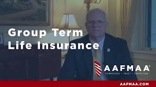 Group Term Life Insurance for Military and Veteran Organizations [upl. by Oba]