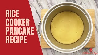 Rice Cooker Pancake Recipe  How to Make Pancakes in a Rice Cooker [upl. by Seluj]