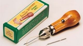 How To Use A Speedy Stitcher Sewing Awl [upl. by Weisler594]