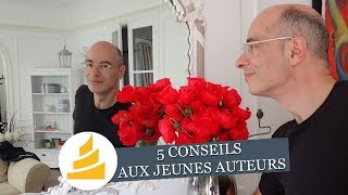 Bernard Werber donne 5 conseils aux jeunes auteurs [upl. by Cunningham]