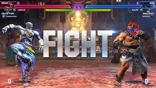 Street fighter 6 🔥 LuiMan20 Dhalsim Vs MenaRD Akuma 🔥 SF6 High Level Matchs [upl. by Ashbaugh]