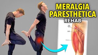 3 Femoral Nerve Exercises Meralgia Paresthetica [upl. by Jemie]