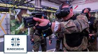 Feldjäger testen VIRTUAL REALITY für Häuserkampf 2022  Bundeswehr [upl. by Ahseyt380]