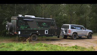 Arctic Campers Hybrid Off Road Caravan Frost 15 Walkthrough [upl. by Clance]