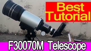 How to Install F30070M telescope detailed best tutorial by itsmkumar [upl. by Aerdua208]