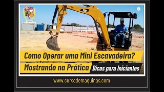 CFOMP Treinamentos  Mini Escavadeira [upl. by Lehpar]