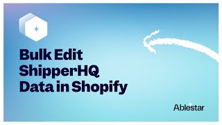 Bulk Edit ShipperHQ Data with Ablestars Bulk Product Editor on Shopify [upl. by Nerahs]